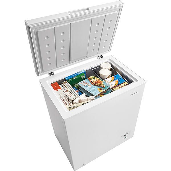 5 Cu. Ft. White Chest Freezer
