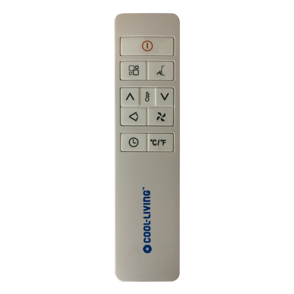 Cool-Living Portable Air Conditioner Replacement Remote, RC-0007