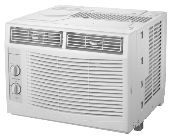 5,000 BTU Manual Control Window Air Conditioner