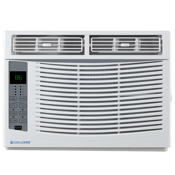 Cool-Living 6,000 BTU 115-Volt Window Air Conditioner